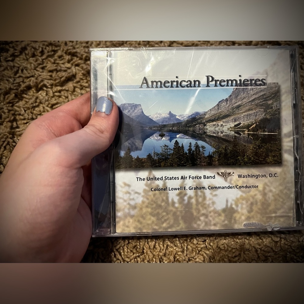 United States Air Force Band Washington DC CD American Primeres